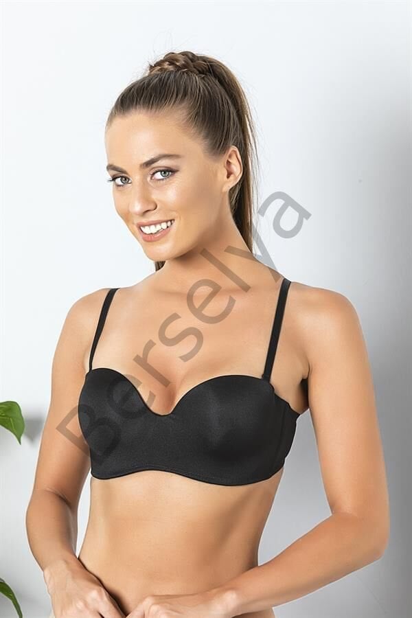 Straplez Lotus Sütyen Siyah (brf11260)