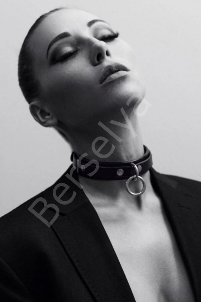 Boyun Bağlamalı Fantezi Şık Suni Deri Aksesuar Özel Ürün 700882