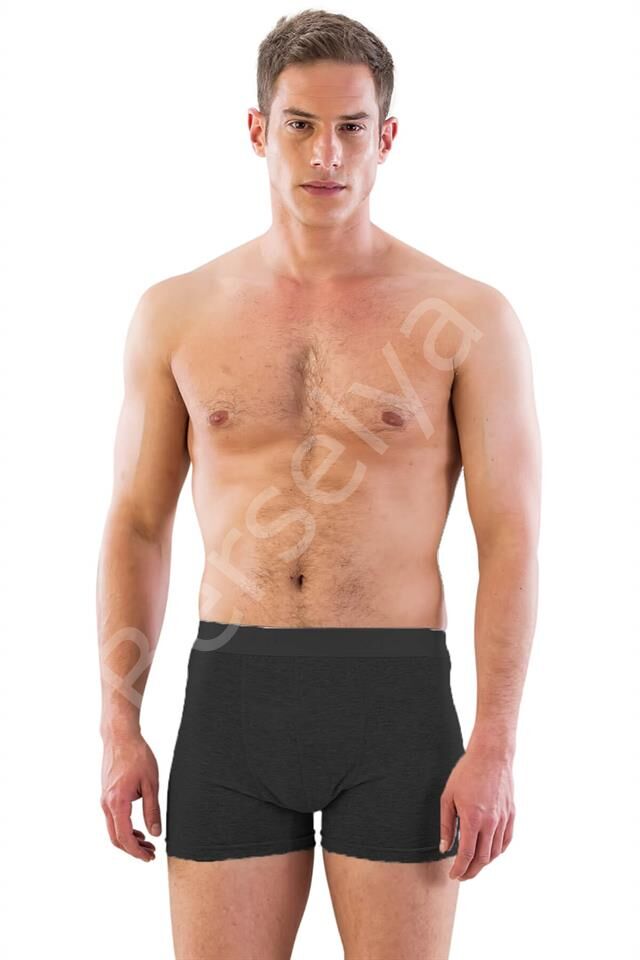 Siyah Emay 6800 Erkek  Boxer