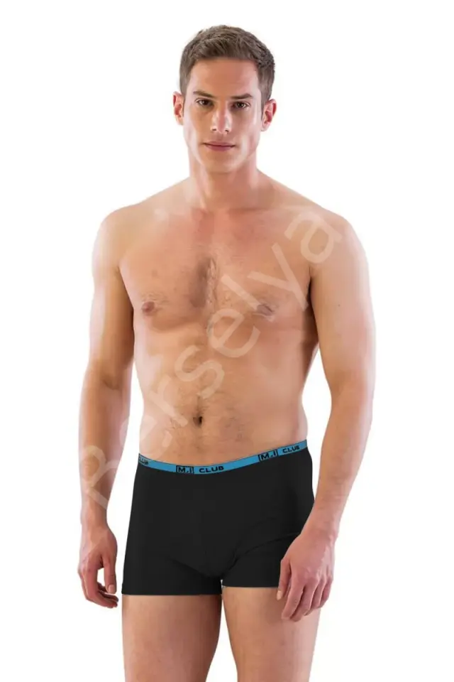 Siyah  6950 Erkek Boxer