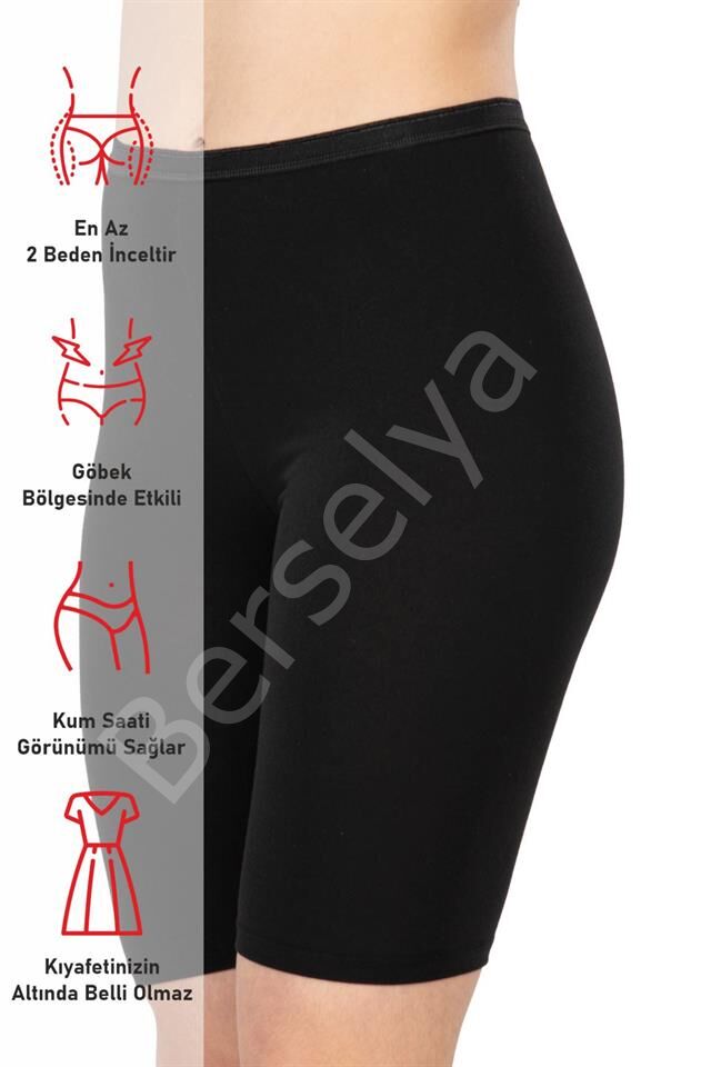 Siyah Emay 1431 Modal Cotton Dizüstü Tayt