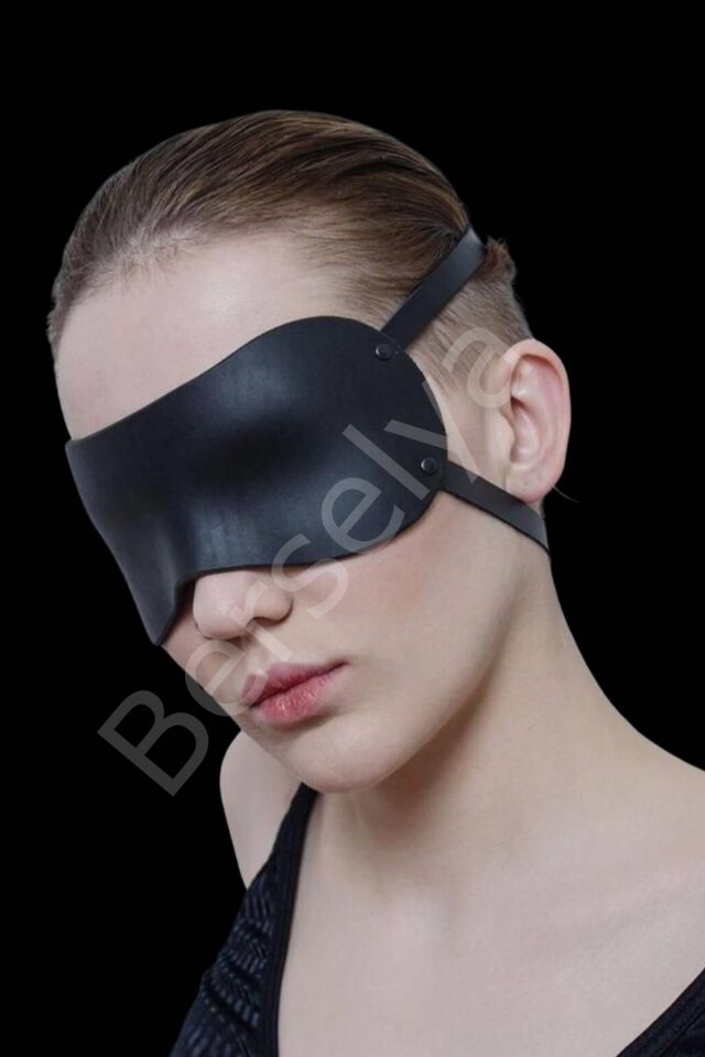Düz Siyah Maske Veya Uyku Gözlüğü 700917