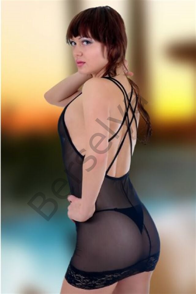 B042318 Transparan Seksi Gecelik
