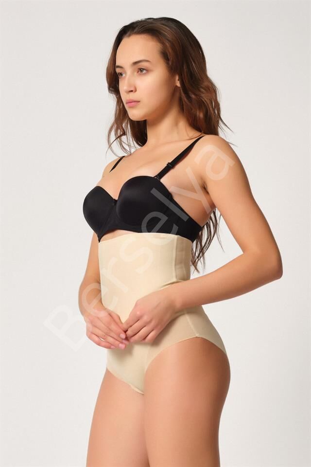 Ten Emay 2945 Tül Karyokalı Slip Lazer Korse
