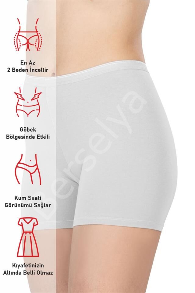 Beyaz Emay 1430 Modal Cotton Mini Tayt