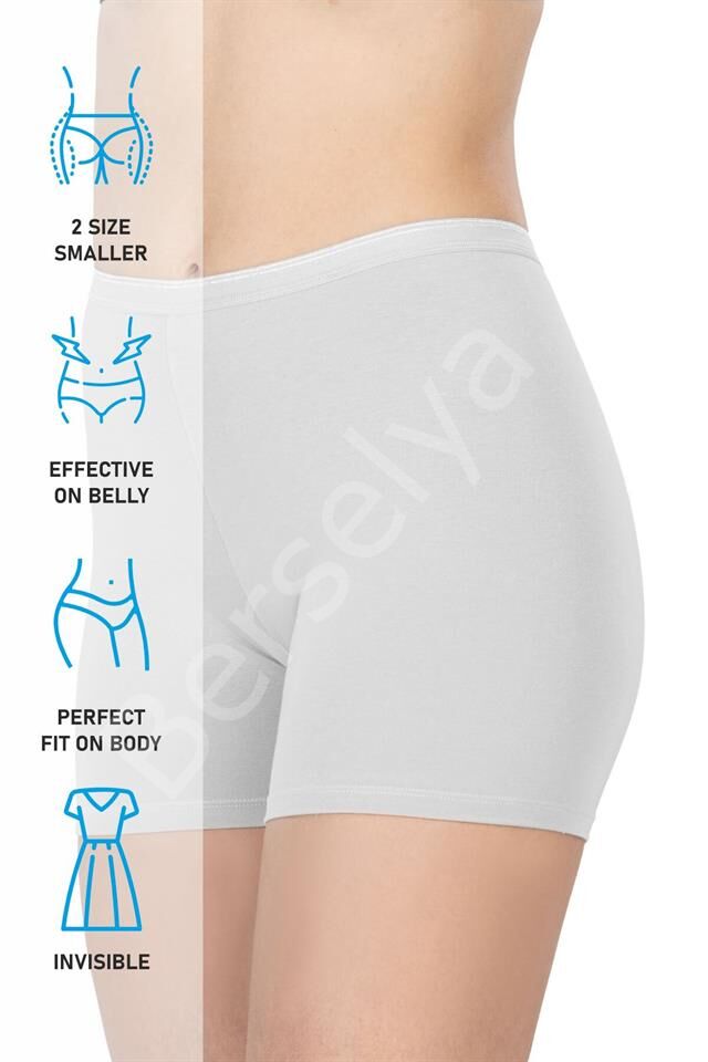 Beyaz Emay 1430 Modal Cotton Mini Tayt