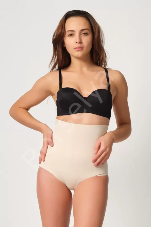 Ten  2708 Lazer Yüksek Bel Kesim Slip Hayalet Korse