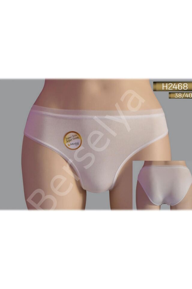 2468 Bikini Transparan Lastik Mıcro Modal