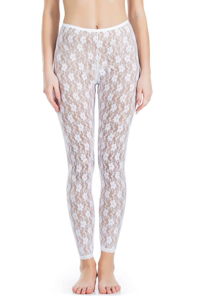 Dantelli Kadın Tayt 419