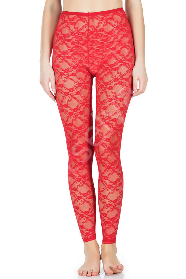 Dantelli Kadın Tayt 419