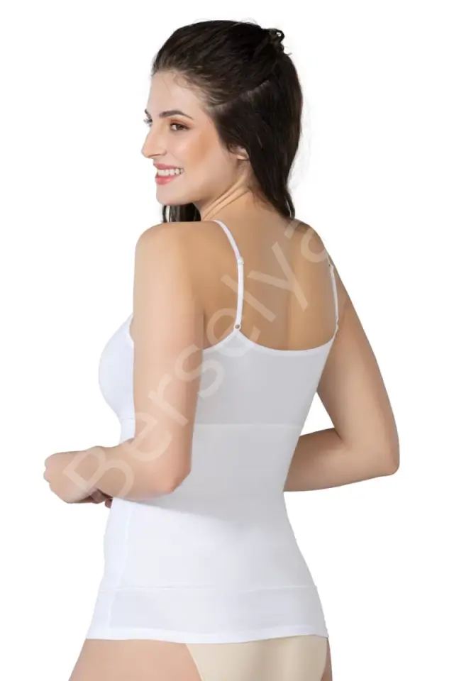 Beyaz  1402 Modal Cotton Emzirme Atlet Korse
