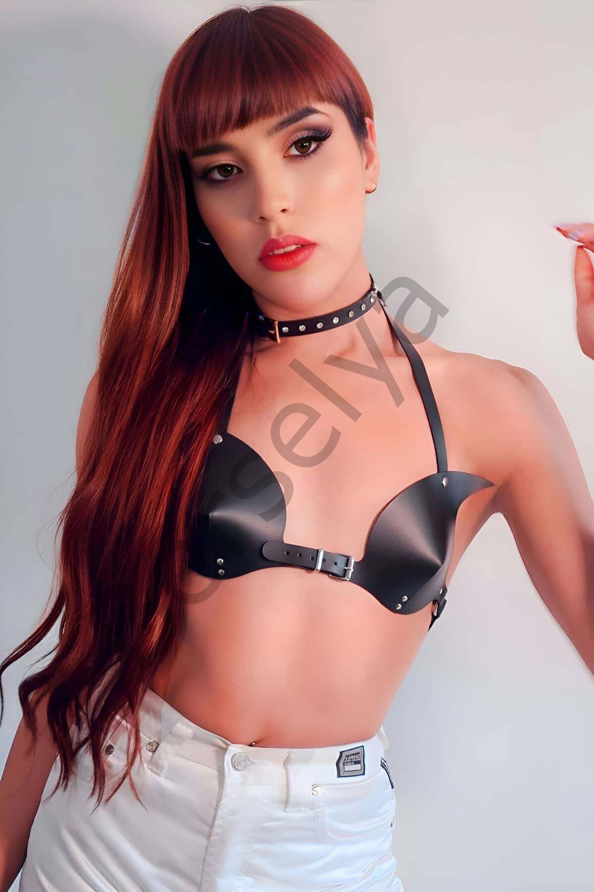 Ceket İçi Deri Sütyen, Şık Deri Sütyen, Tarz Deri Sütyen, Şık Deri Sütyen - Brf1140