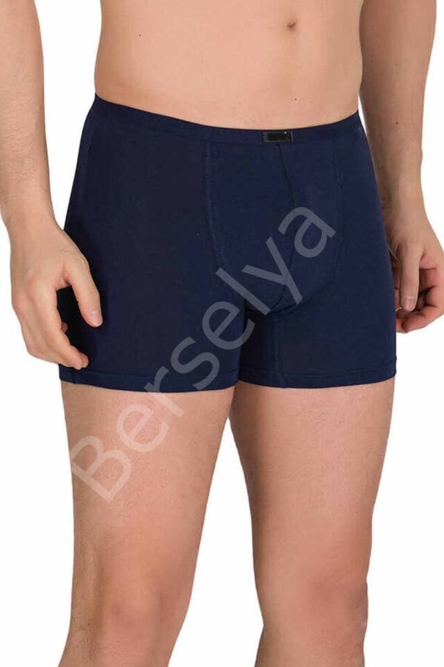 Erkek  Modal Boxer Short Lacivert 4488b