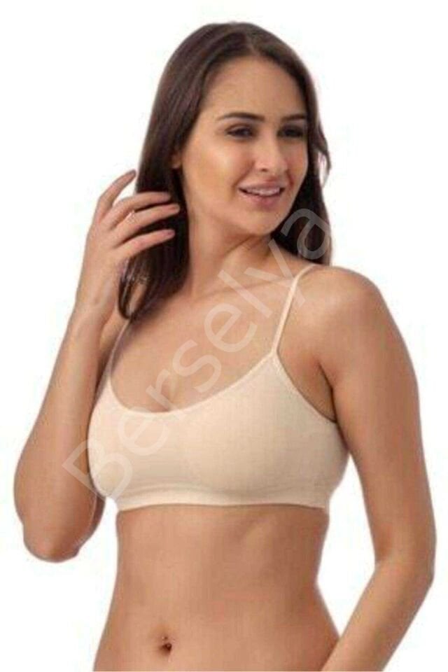 Pedli İp Askılı Ten Rengi Büstiyer