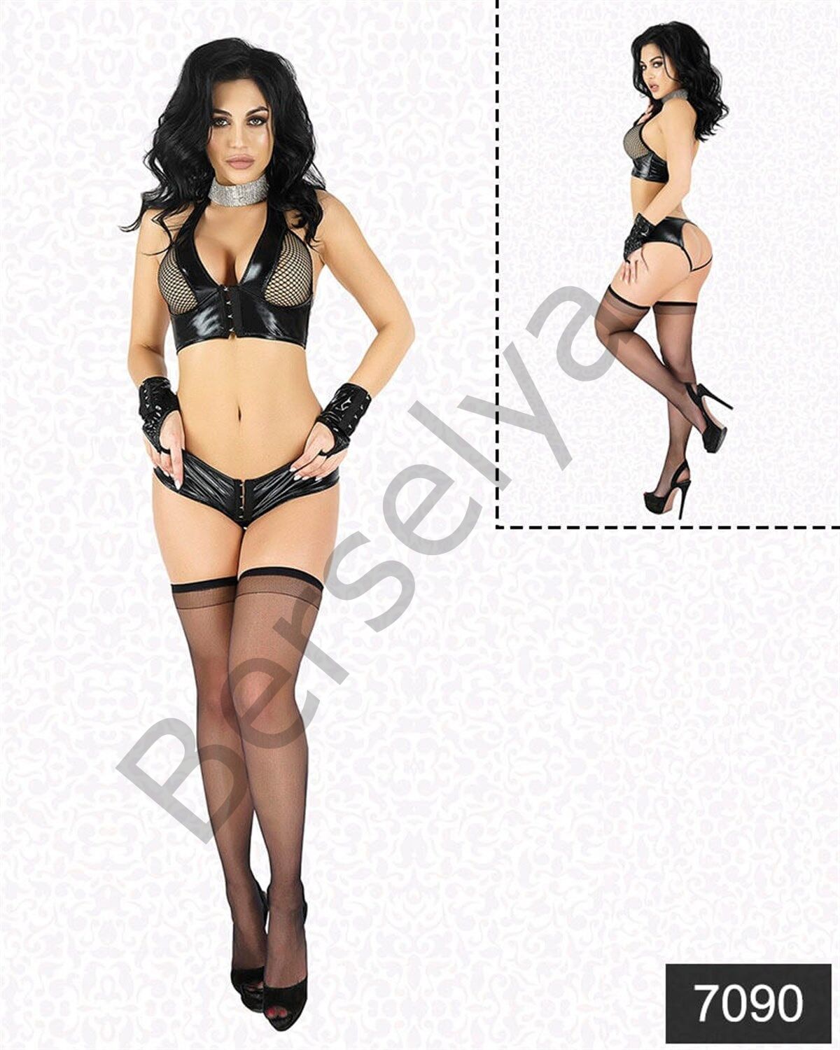 Fantazi Eldivenli Lateks Takım