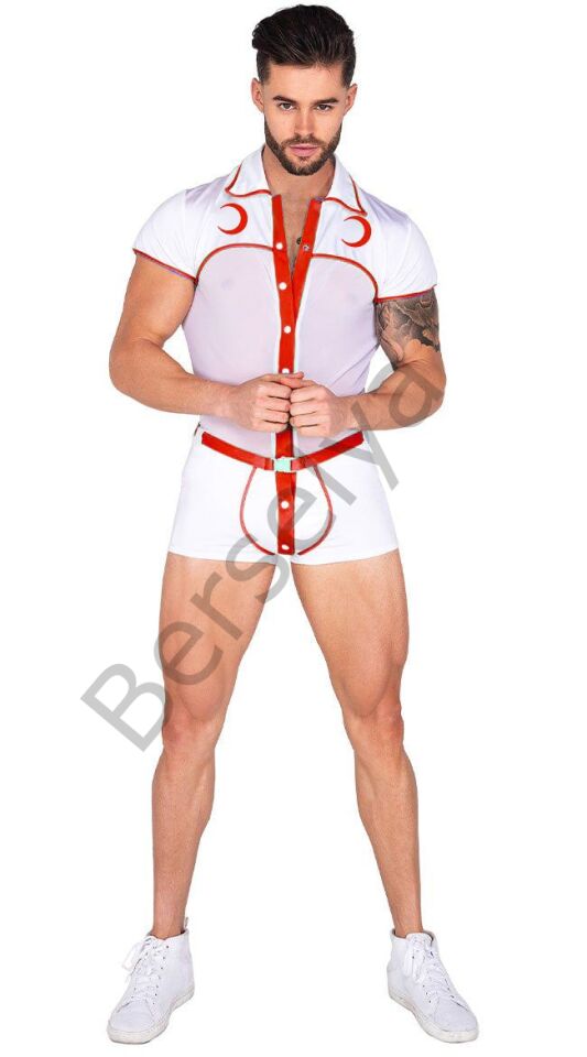 Nurse Erkek Fantezi Kostüm 9007