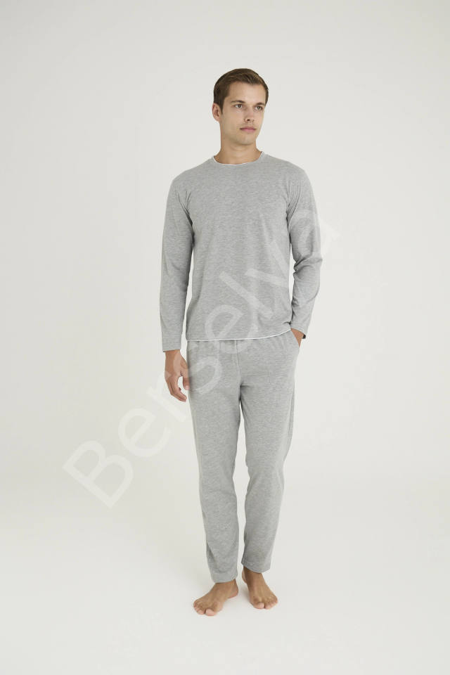 9222 Erkek O.yaka Pijama Takım
