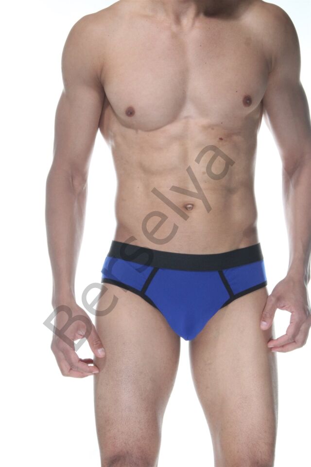 Mavi Jockstrap Fantezi İç Giyim