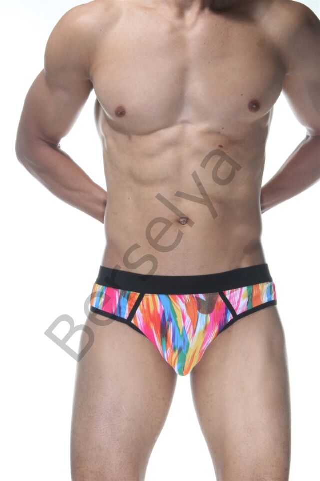 Renkli Jockstrap Fantezi İç Giyim