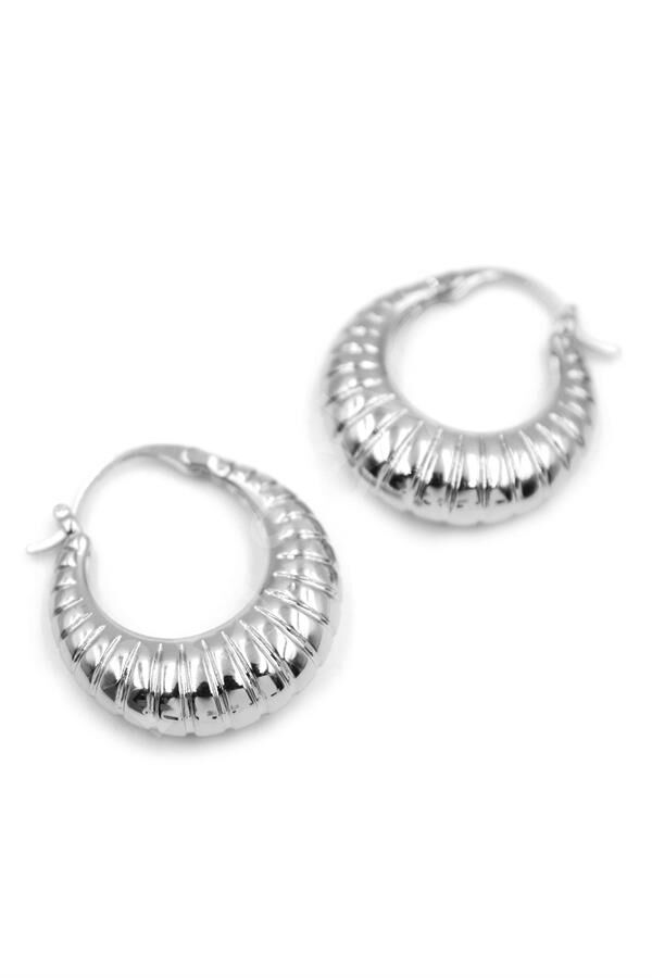 Halka Küpe - Gümüş