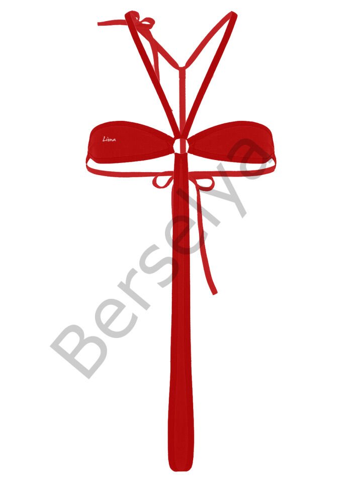 Kadın Fantezi İç Giyim Kırmızı Seksi İç Çamaşırı Takımı