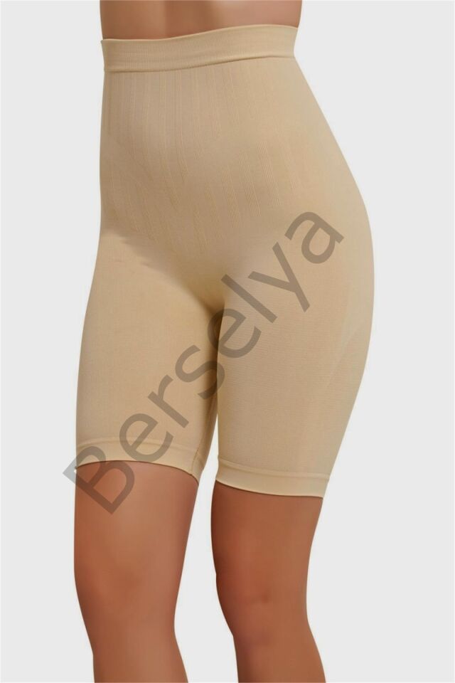 Nbb 2799 Popo Kaldıran Silikonlu Paçalı Korse