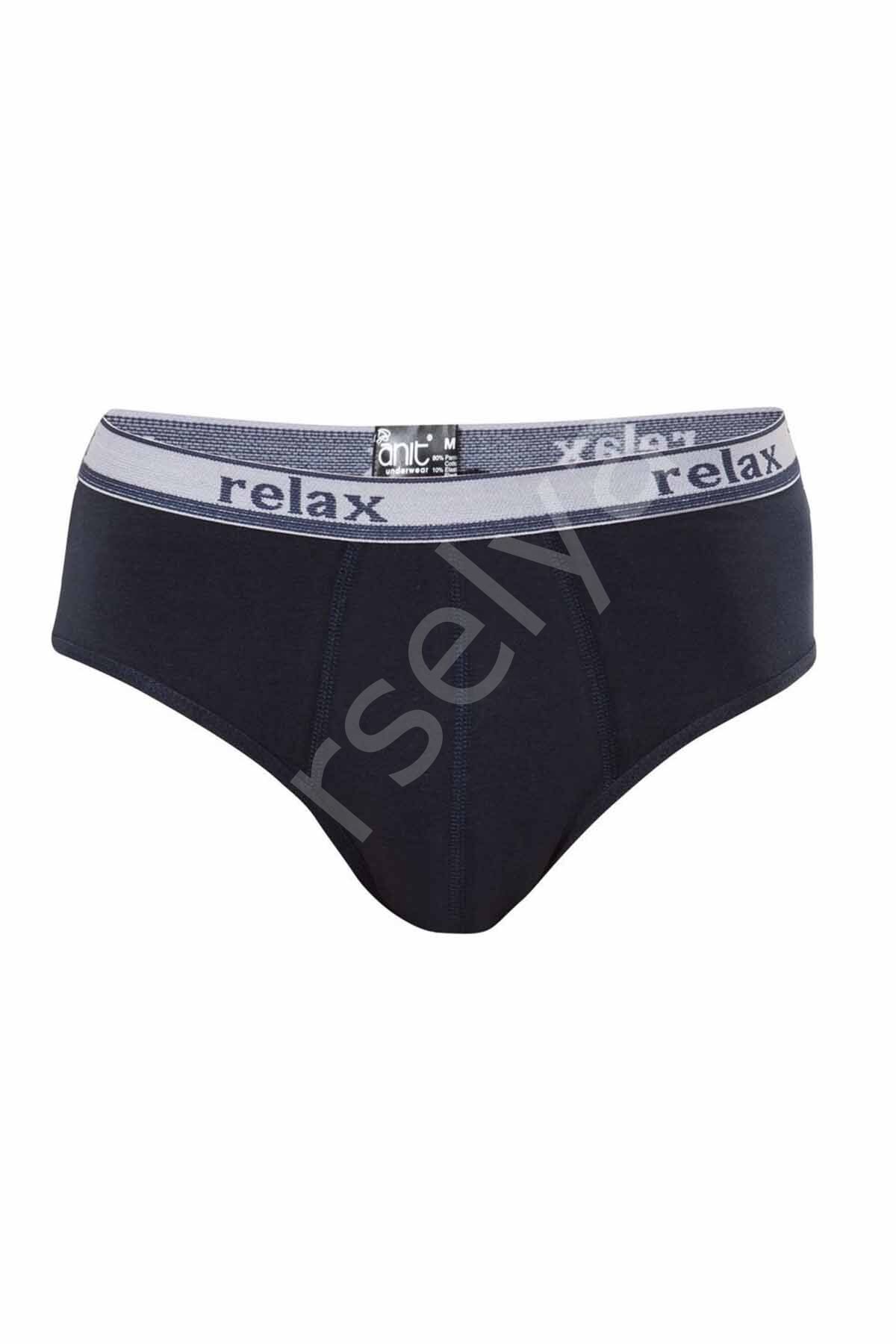 Erkek Pamuklu Likralı Slip Relax Külot Lacivert - 1269A