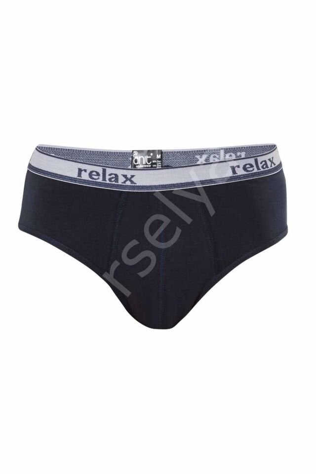 Erkek Pamuklu Likralı Slip Relax Külot Lacivert - 1269A