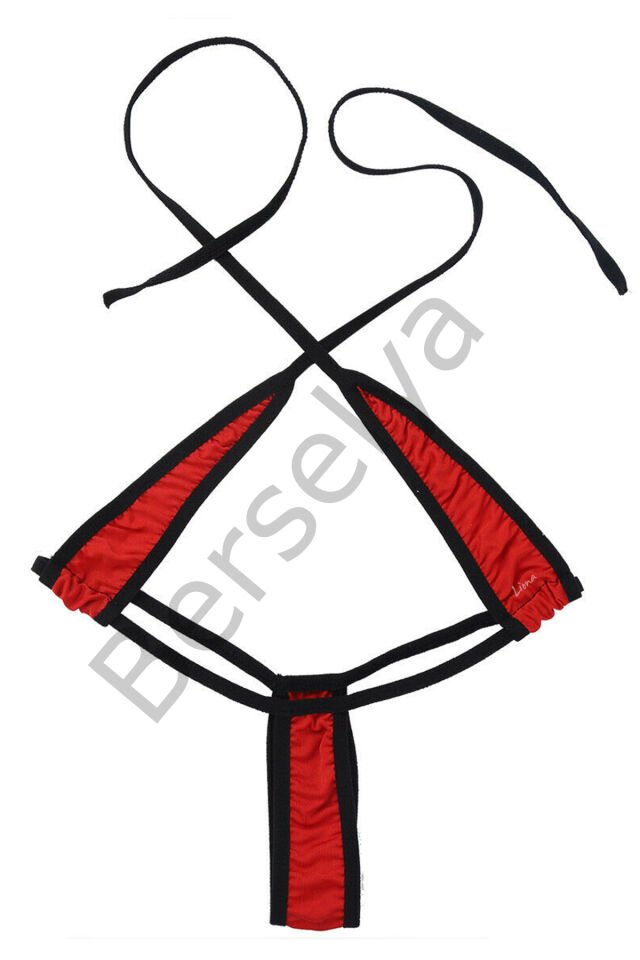 Kadın Fantezi İç Giyim Kırmızı Seksi Fantazi Gecelik