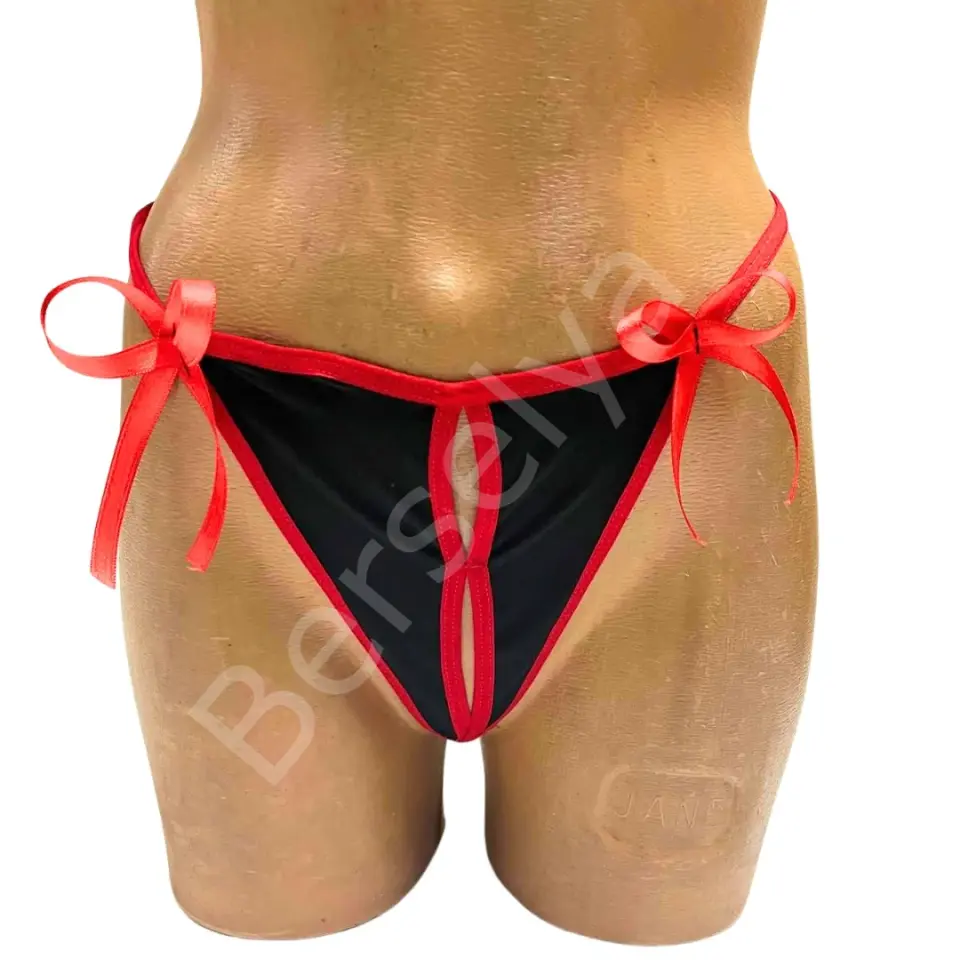 Fantezi Çiftlere Özel Seksi Dalgıç String Takımı