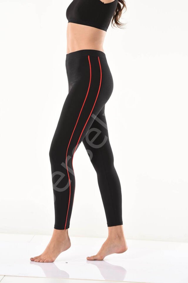 Şeritli Kadın Tayt 0592