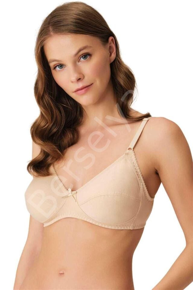 Pamuklu Balensiz Desteksiz Toparlayıcı Klasik Sütyen