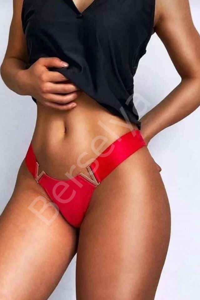 Kadın Fantezi İç Giyim Tanga Külot Perfect Fall 113 Kırmızı