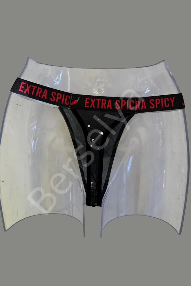 Sexi Yazılı String Külot  81901