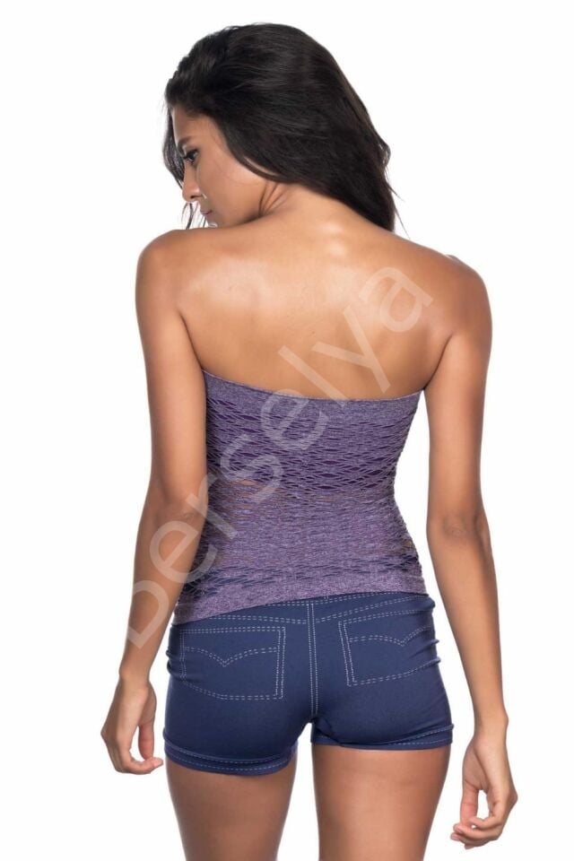 Mor Mı Emay 5034 Fantazi Büstiyer Atlet Korse