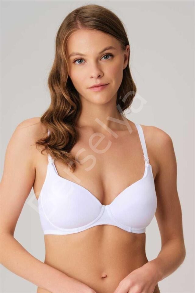 Balensiz Lohusa Önden Açılan Yumuşak Süngerli Emzirme Sütyeni