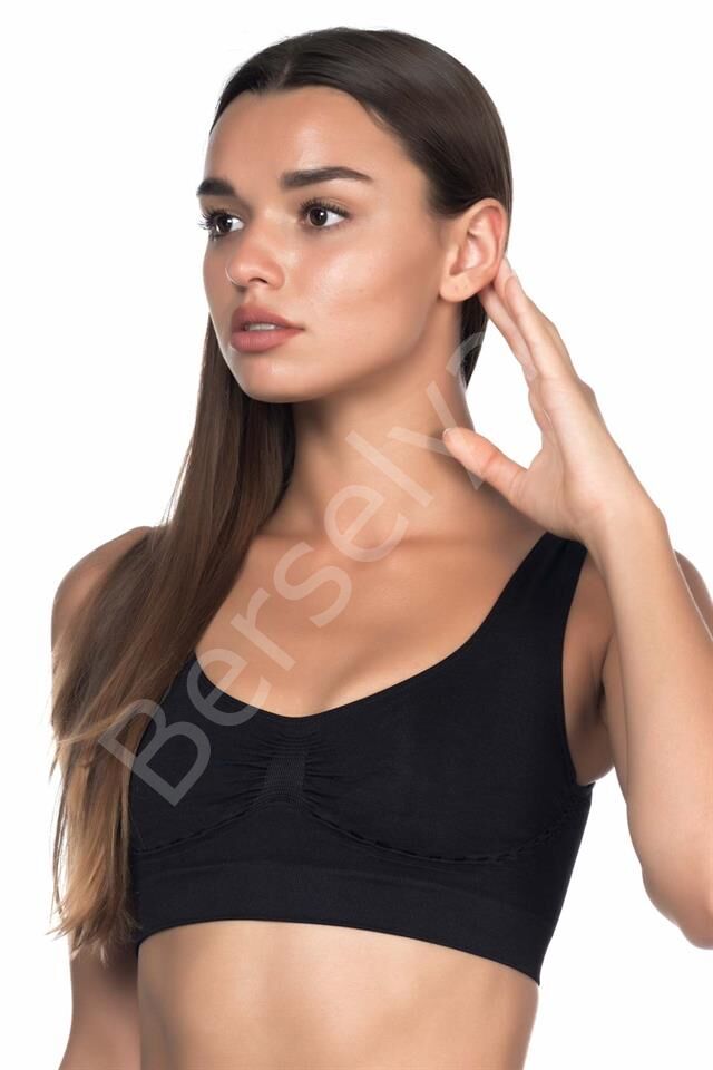 Siyah Emay 4015 Sütyen Korse