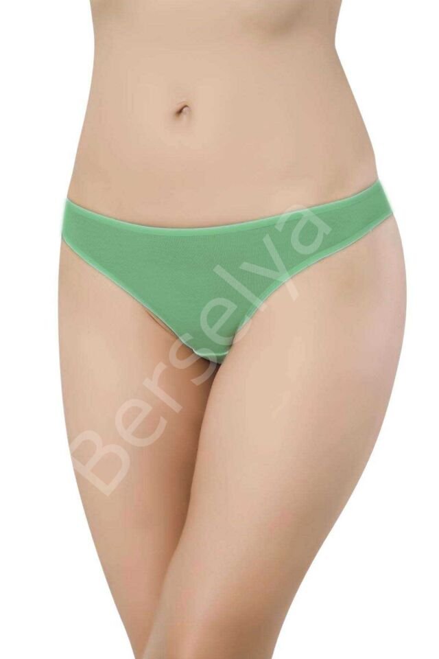 15 Adet Süper Eko Set Likralı Kadın Slip Külot Siyah Kırmızı Ten Gri Yeşil