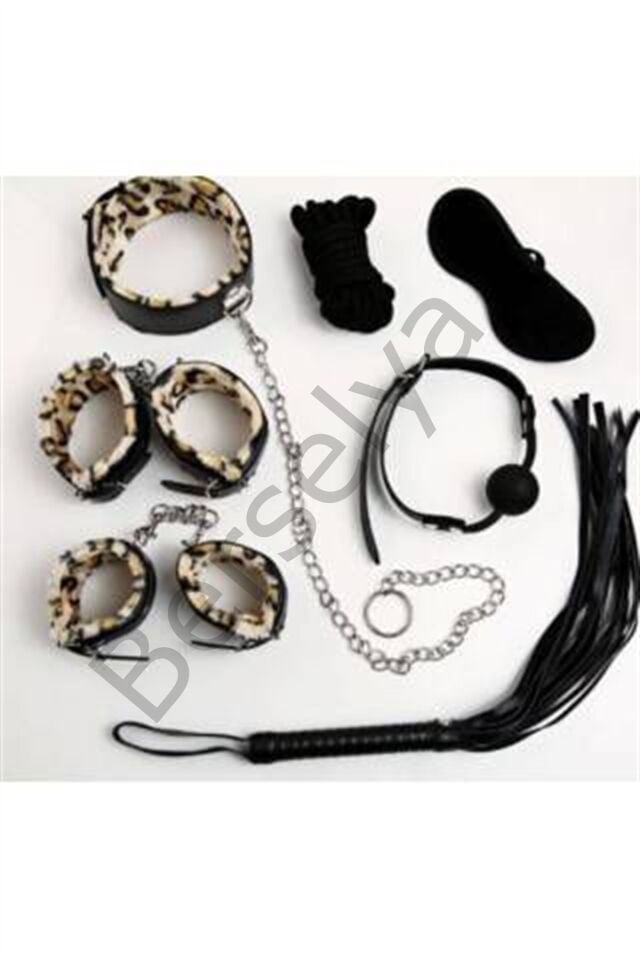 Grinin 50 Tonu Fantazi Kelepçe Kırbaç Seti