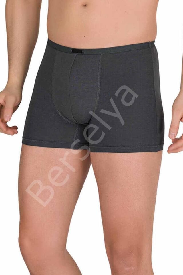 Erkek Modal Boxer Short Füme 4488B