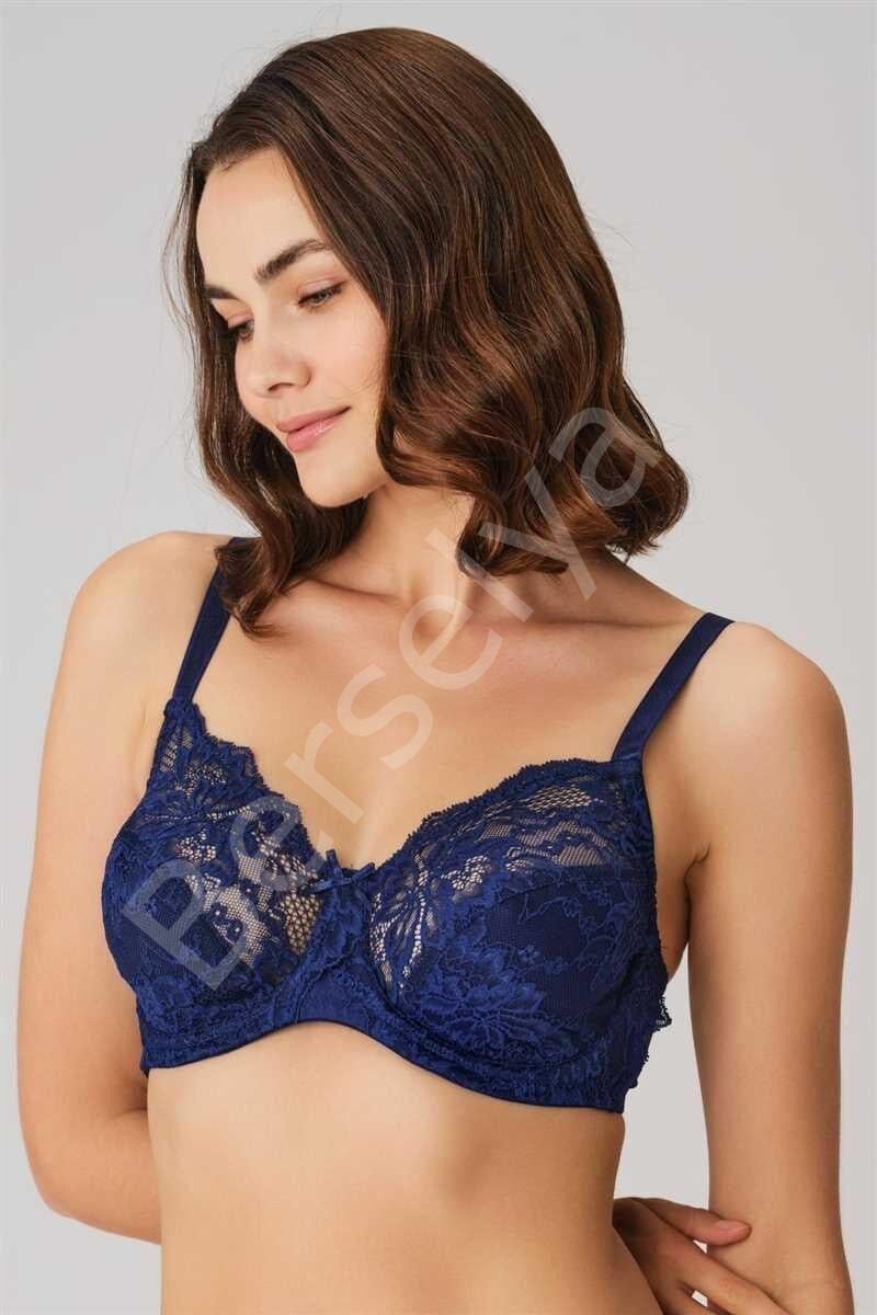 Balenli Desteksiz Dolgusuz Toparlayıcı Dantelli Küçültücü Sütyen