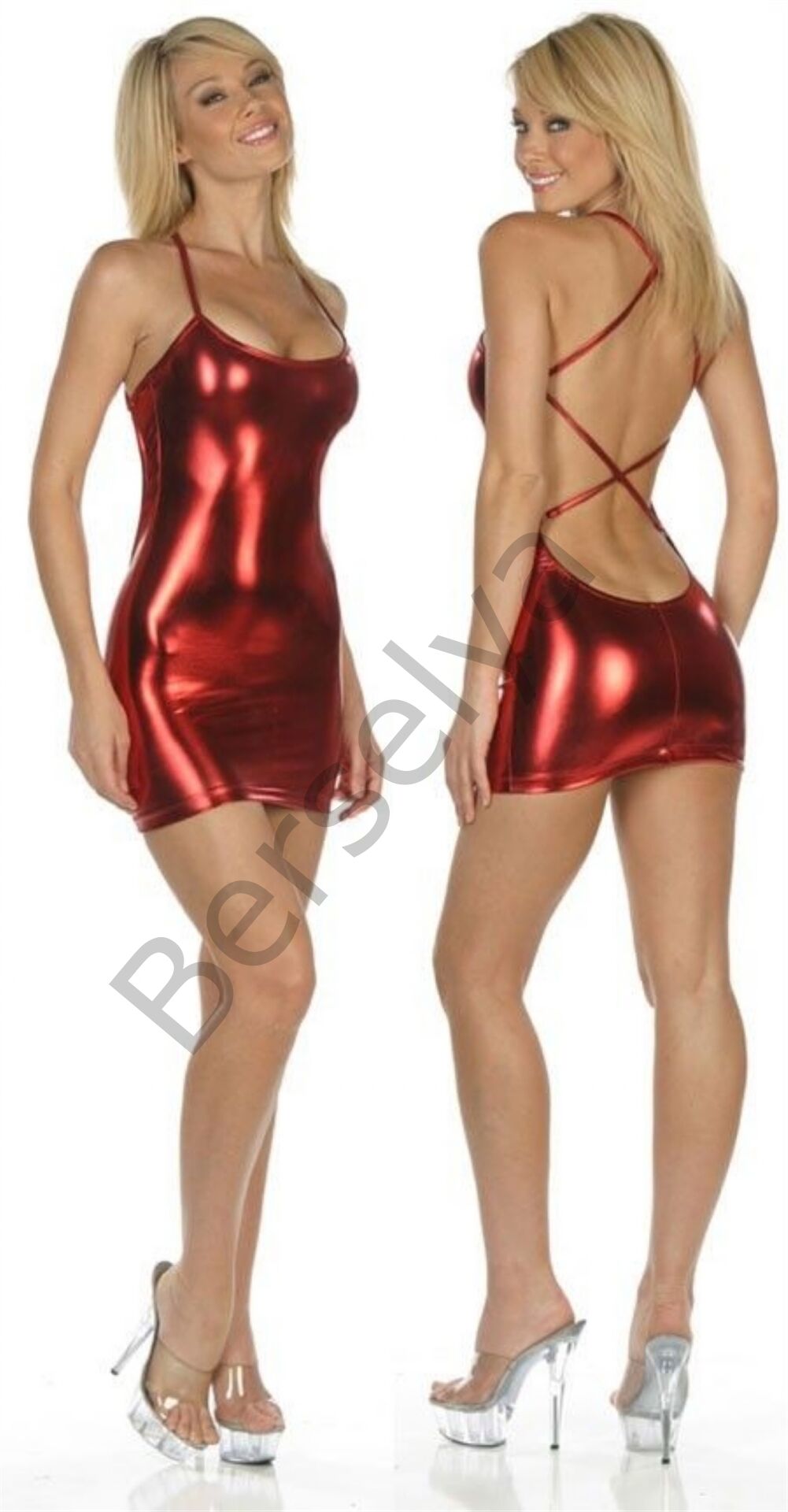 B060838 Kırmızı Elbise