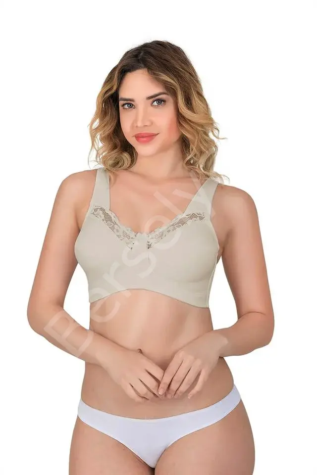 Ten Mı 181b Dantelli Toparlayıcı Cotton Sütyen