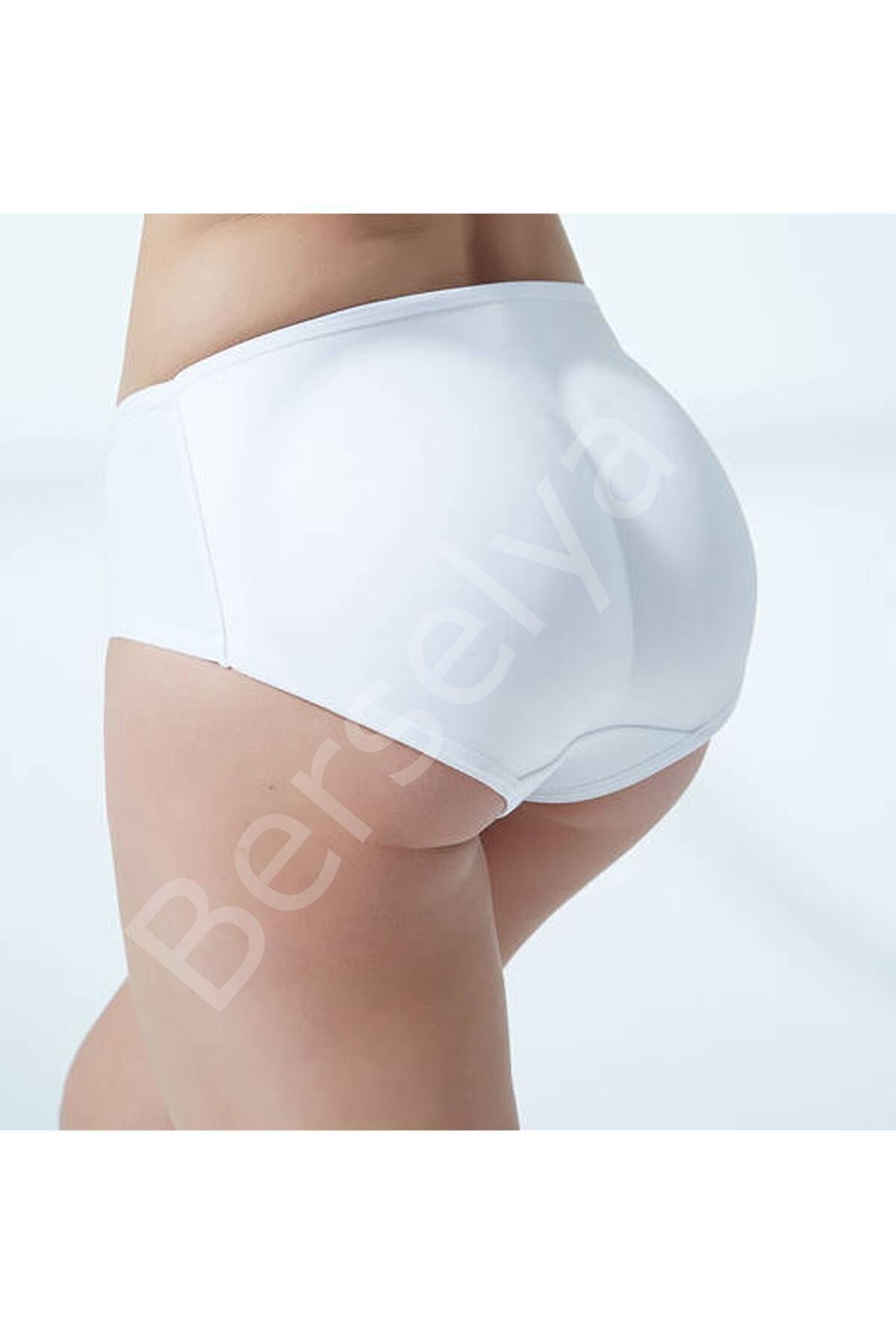 Beyaz Popo Şekillendirici Külot Korse - 721