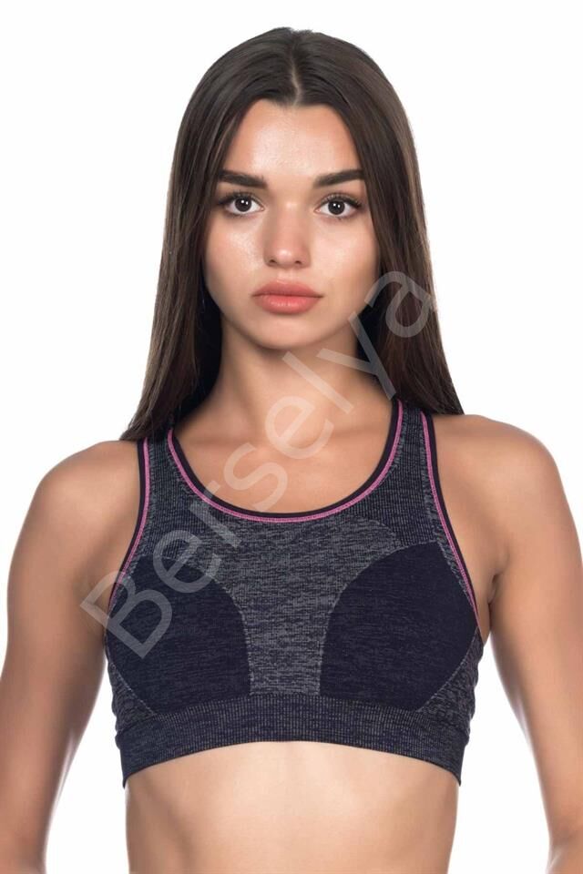 Lacivert Emay 4026 Double Sütyen Korse