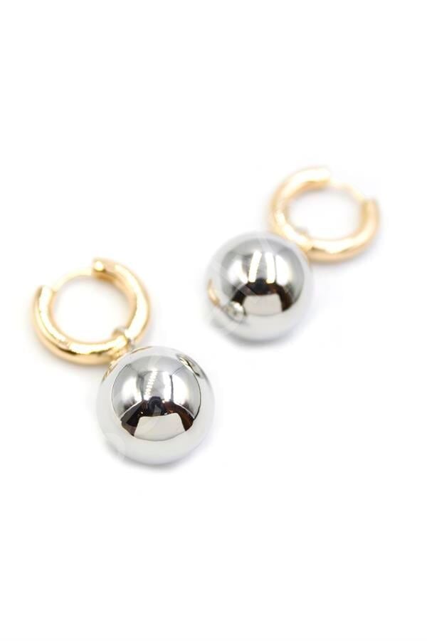 Top Küpe - Gümüş