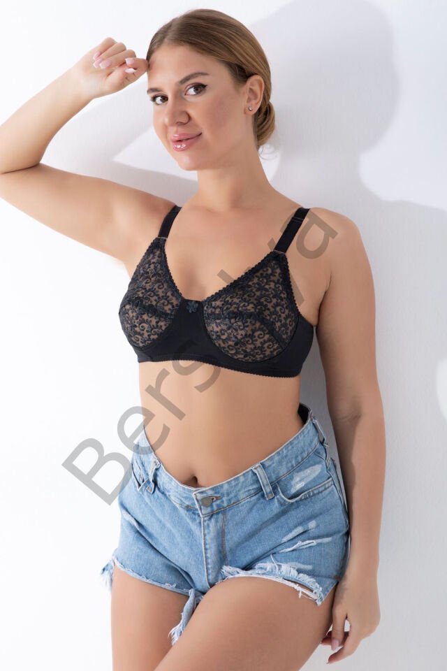 Kırmızı Dantelli Toparlayıcı Sütyen - 506