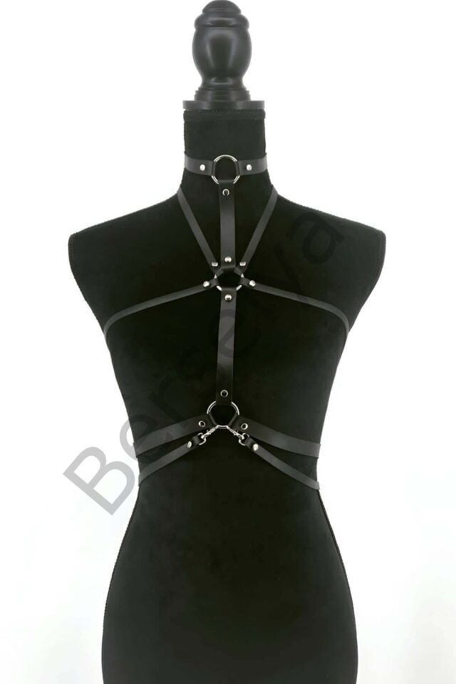 Deri Fantazi İç Giyim - Bondage Harness - Brf549