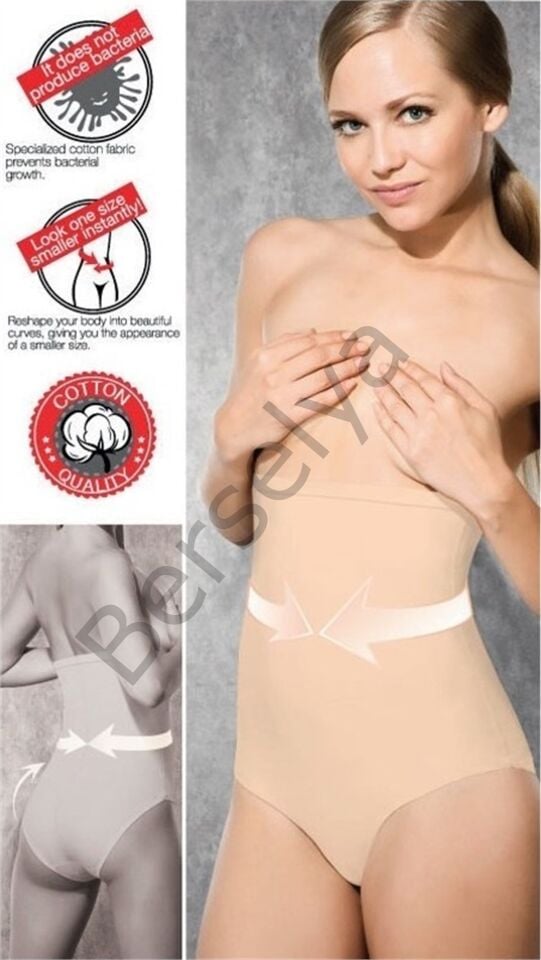 Doreanse  Slip Pamuklu Yüksek Bel Korse 5905