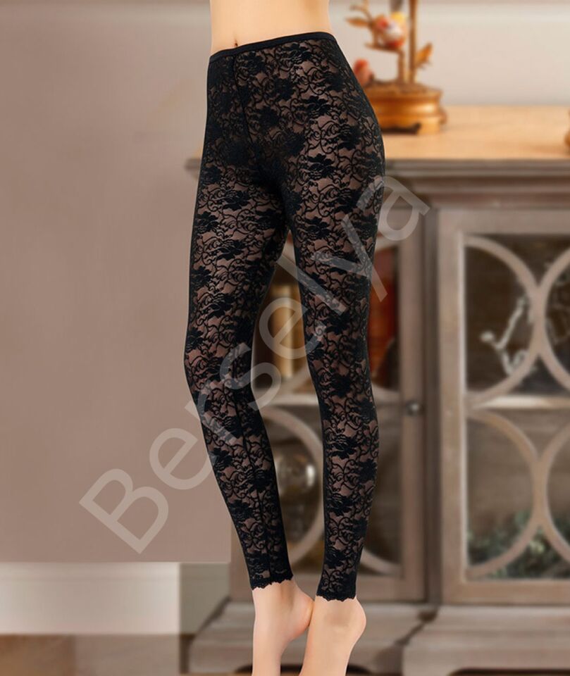 Dantelli Kadın Tayt 419